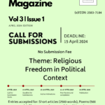 Your Voice Vol 3 Issue 1 Call for Papers “Religious Freedom in Political Context”