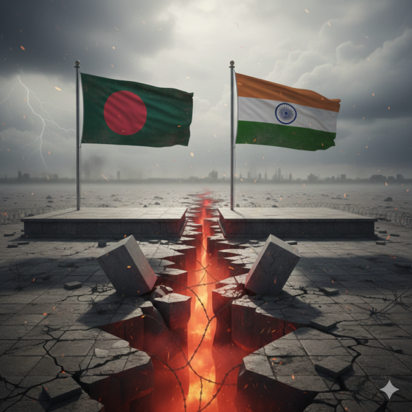 The End of a Golden Chapter: Public Anger, Protest, and a New Phase in India–Bangladesh Relations